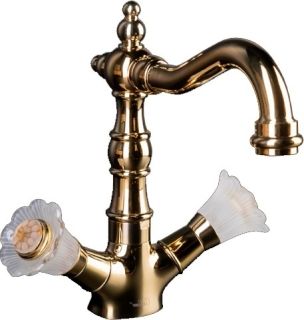 Смеситель для раковины Boheme Camelia бронза 292-Camelia